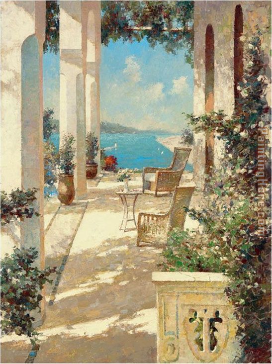 Bondarenko Reflections in blue